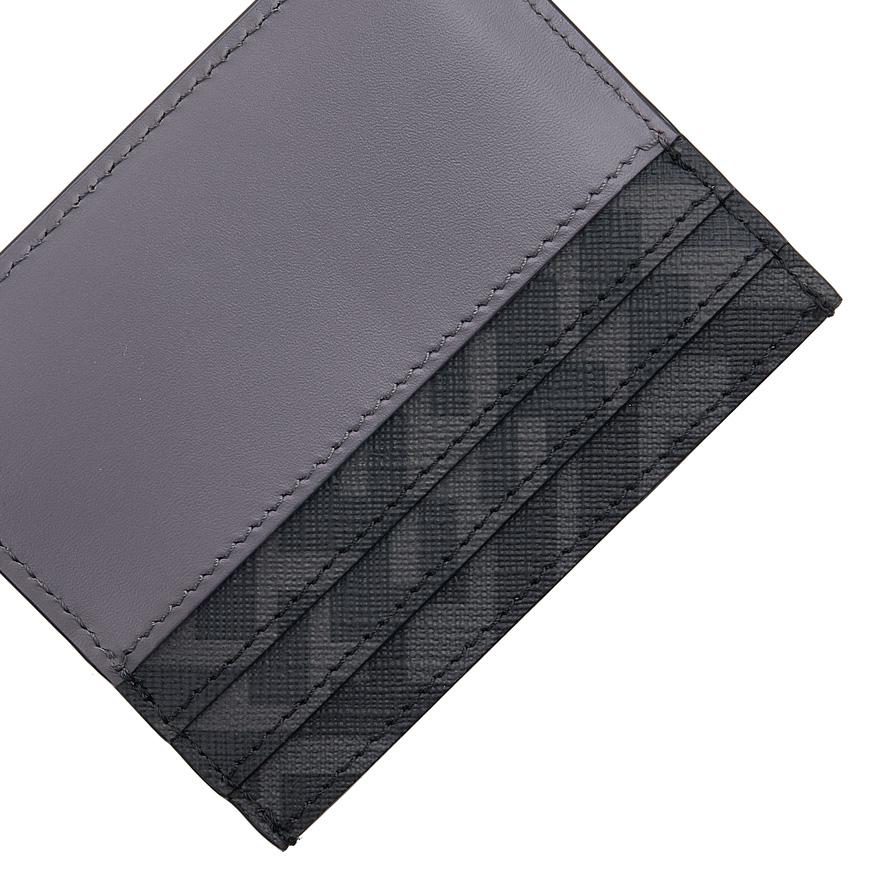 FENDI Men's Diagonal Card Holder Wallet 7M0164 AFF2 F07AL