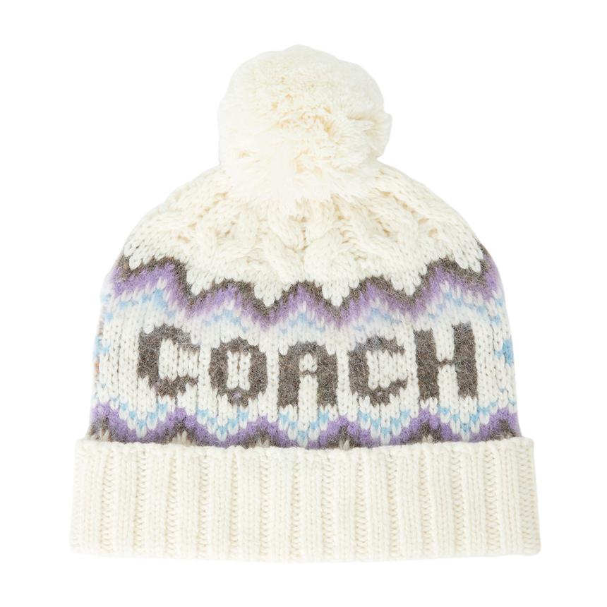 Coach Womens Knit Beanie Hat CCL51 CAH