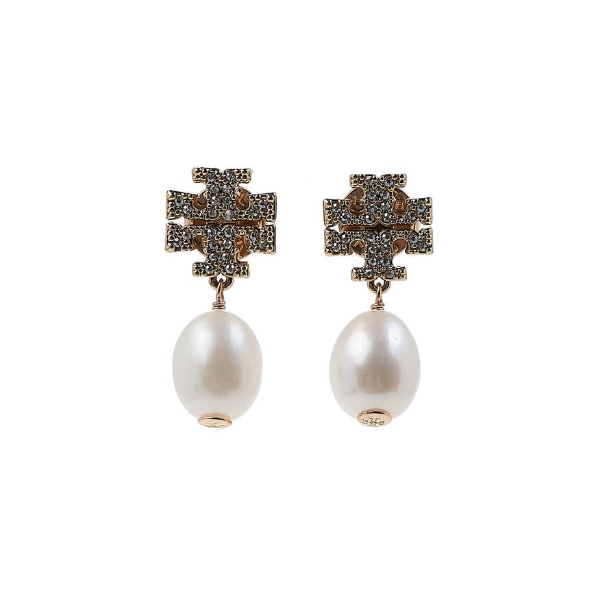 Tory Burch Kira Pearl Drop Earrings