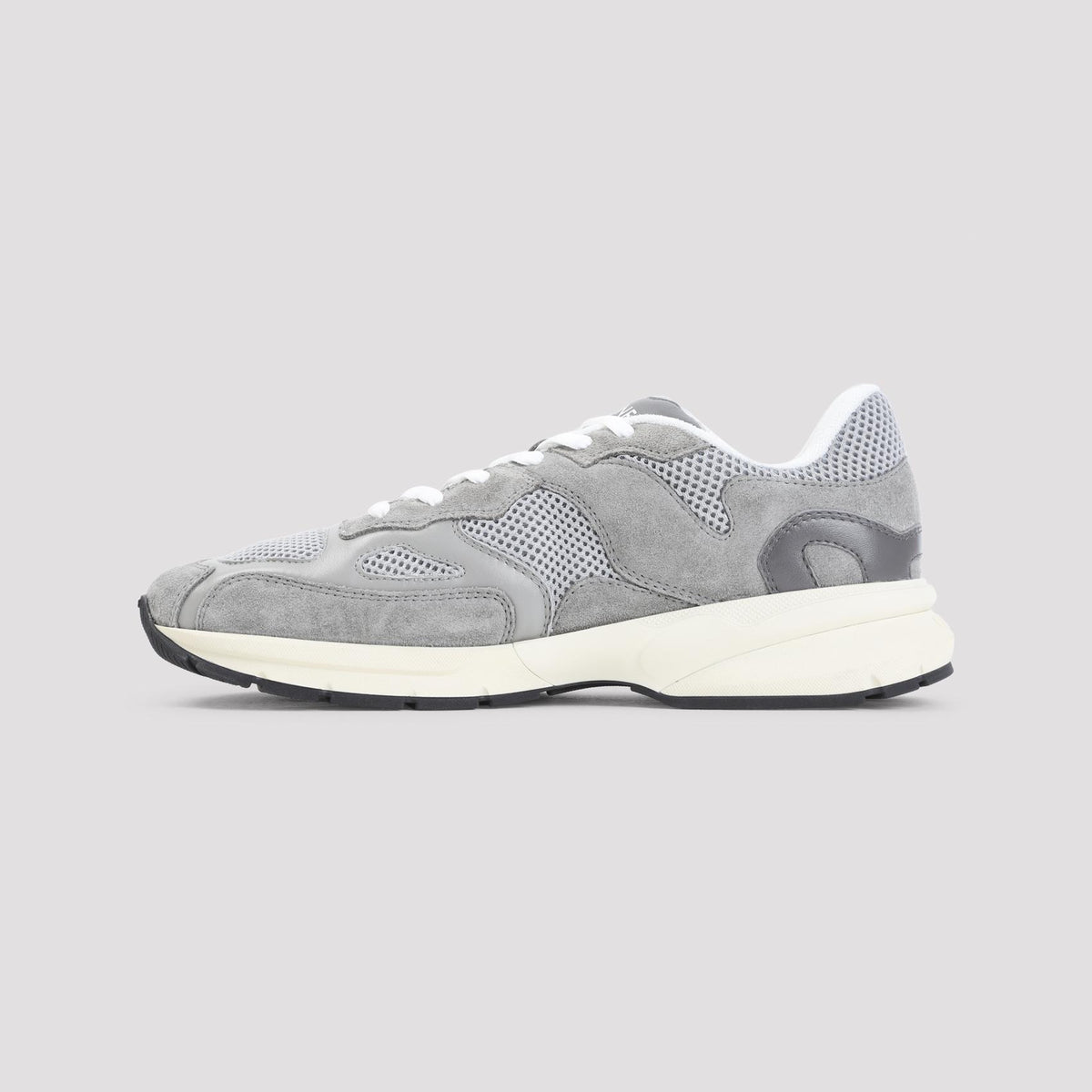 CELINE White Leather Low Top Sneakers