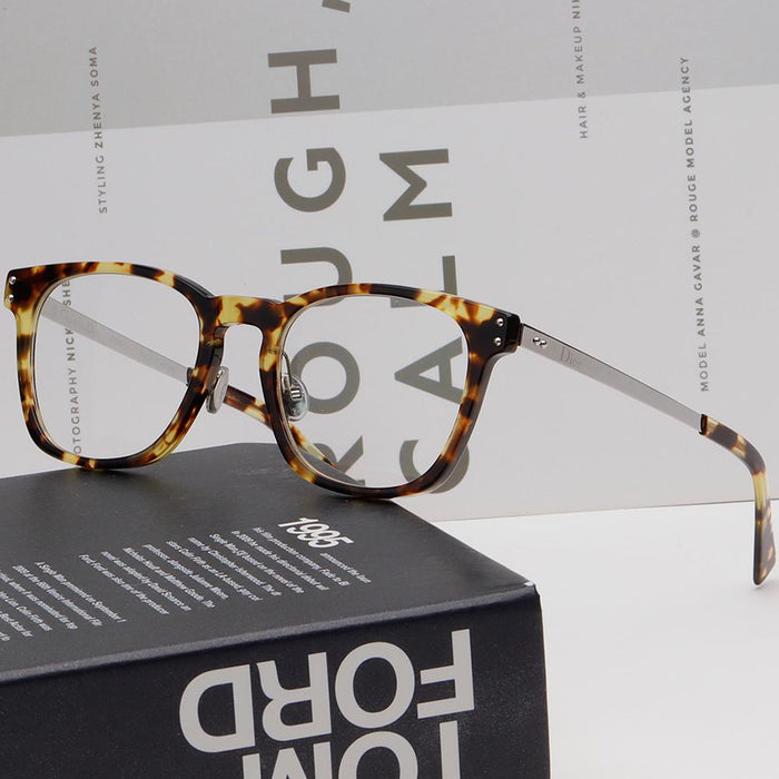 DIOR Lightweight Square Acetate Optical Eyeglass Frames Unisex DIOREXQUISEO4 EPZ