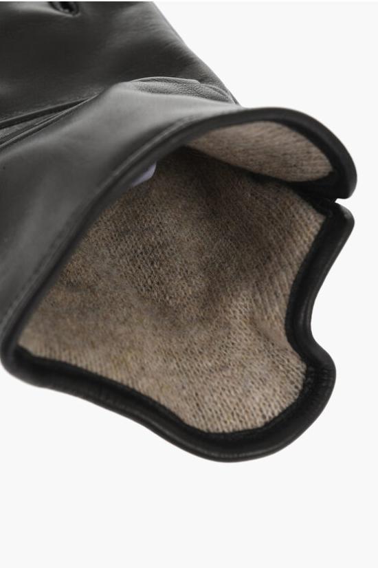 DIESEL Black Knit Gloves Women’s Fashion Accessories A12826 0AKAN 9XX BLACK DOM