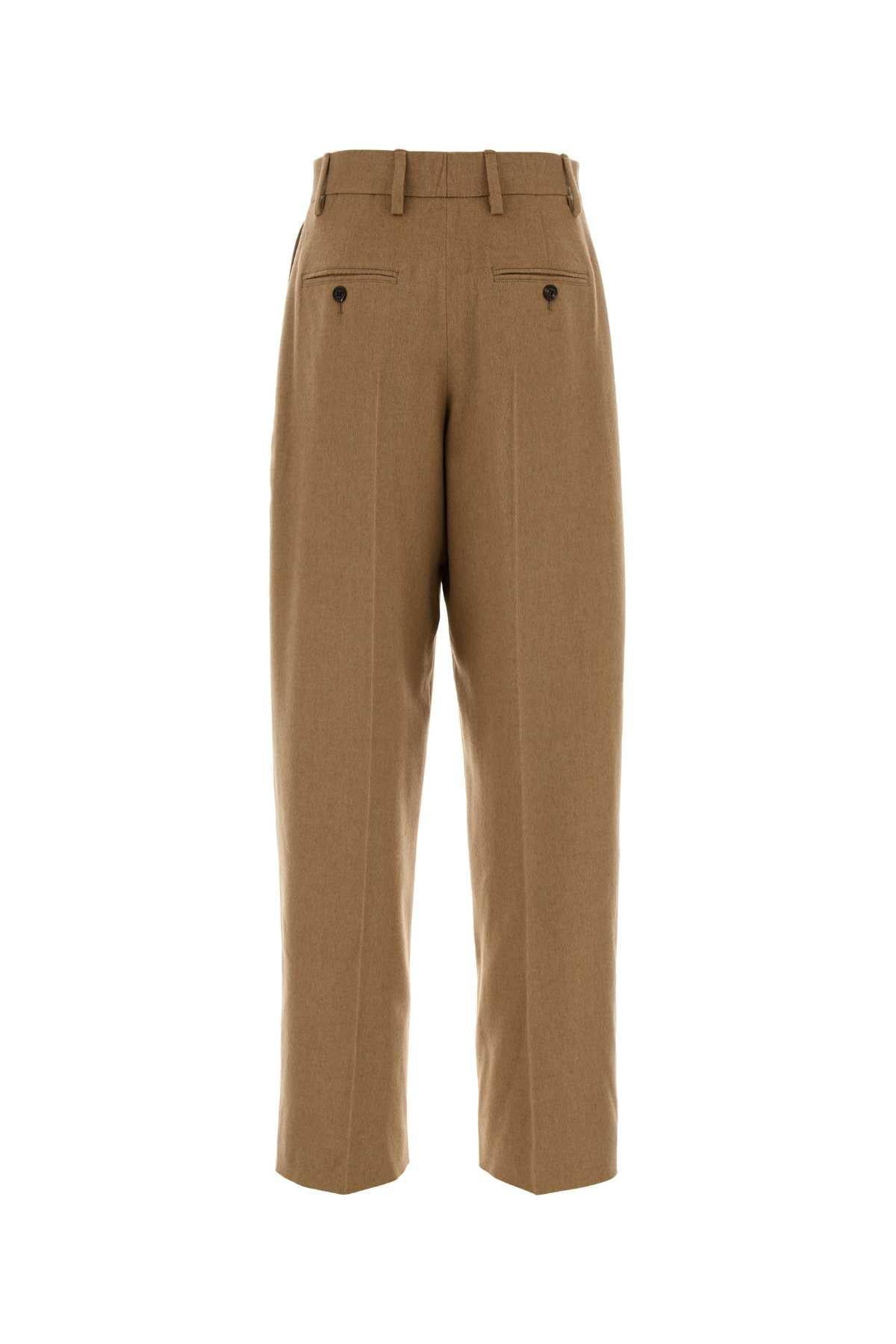 PRADA Black Wool Classic Trousers