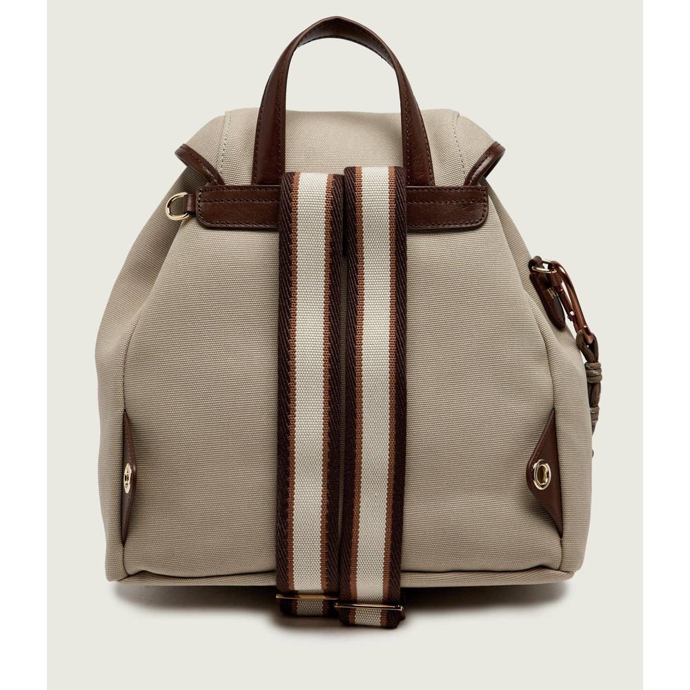 Max Mara Popoli Leather Backpack Black