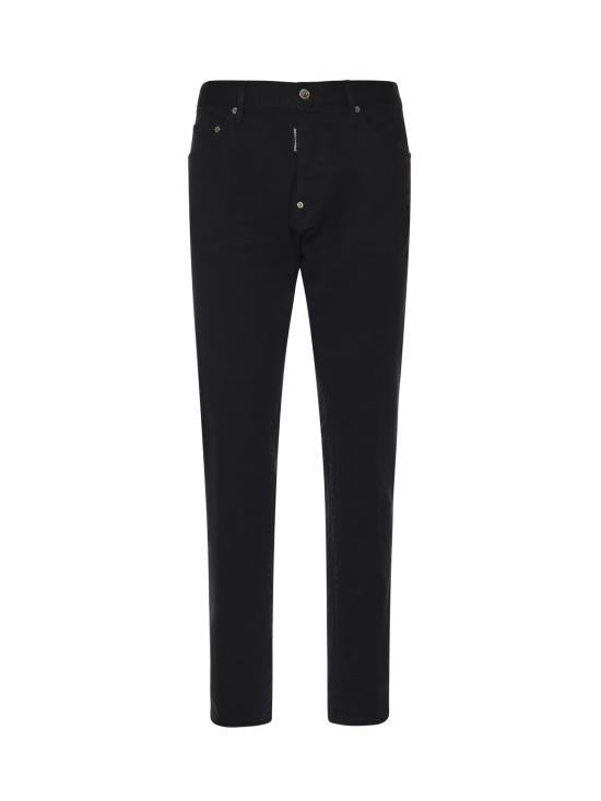 Dsquared2 Black Stretch Denim Jeans for Men S74LB1907 S39781900