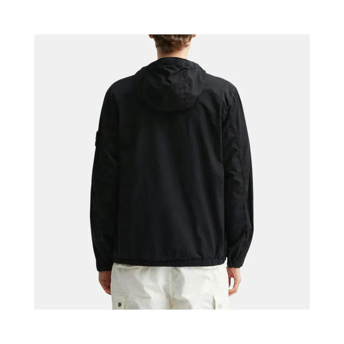 STONE ISLAND Supima Cotton Black Men’s Jacket