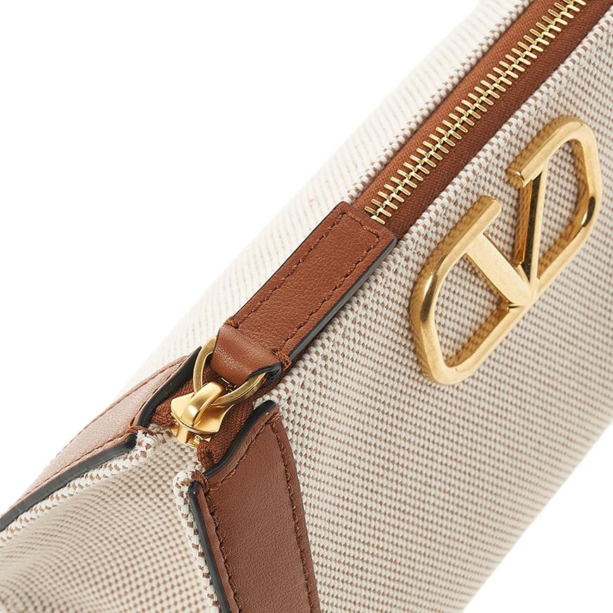 VALENTINO Garavani VLogo Signature Leather Pouch Bag Women’s
