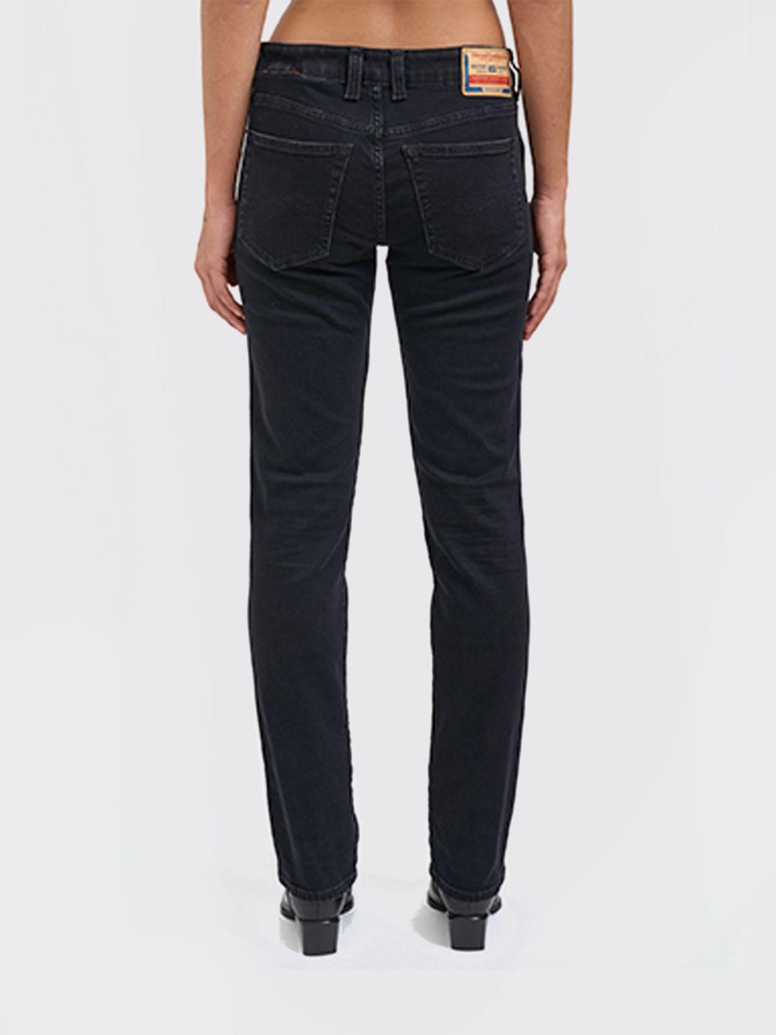 DIESEL Blue Denim Jeans Women’s Straight-Leg Pants