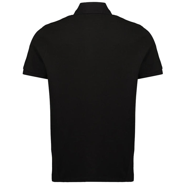 Moncler Logo Patch Polo T-Shirt Black 8A000 03 89A16 998