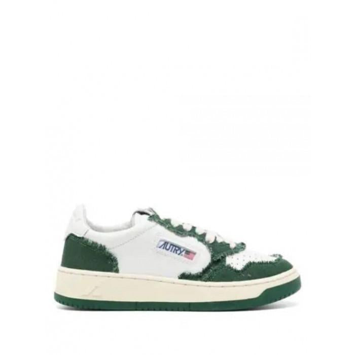 AUTRY Medalist Goatskin Leather Low-Top Sneakers