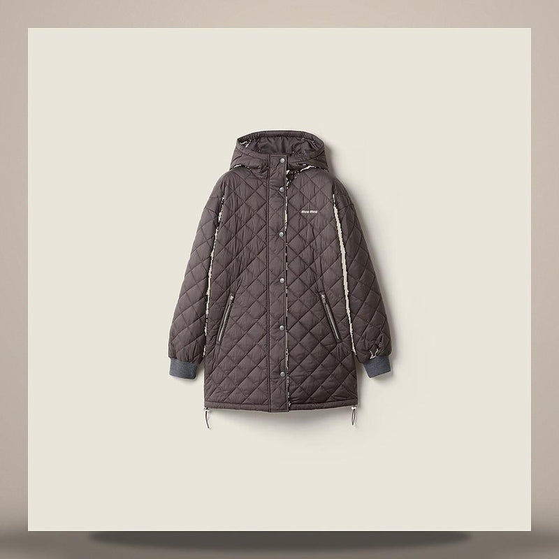 Miu Miu Technical Pongé Down Jacket MQ0005 1J4E F063H