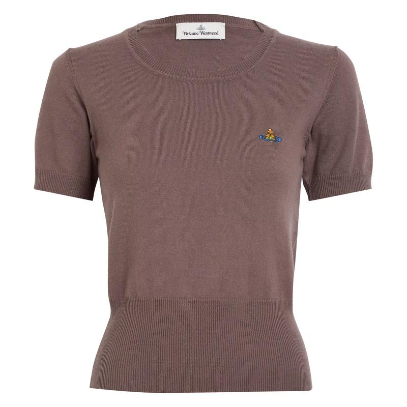 Vivienne Westwood Bea Women’s Short-Sleeve Knit Sweater D408