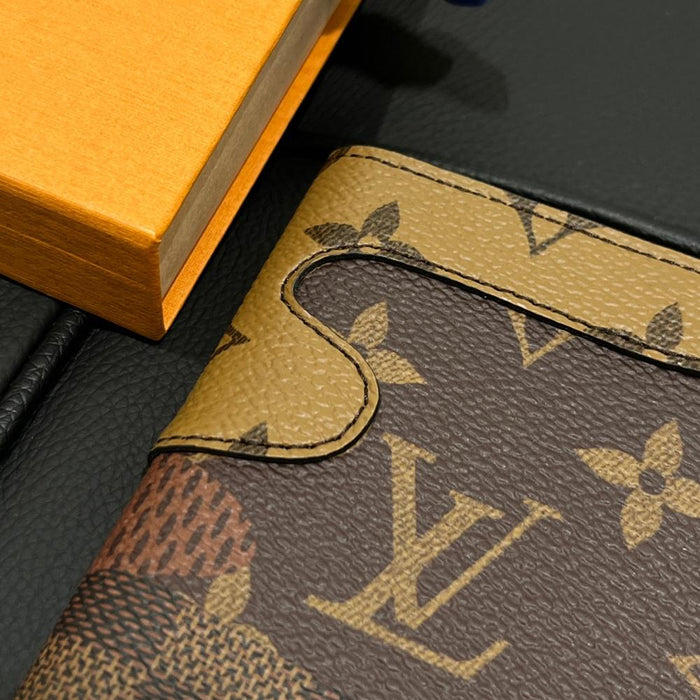 Louis Vuitton Monogram Canvas Pocket Organizer Card Holder Unisex