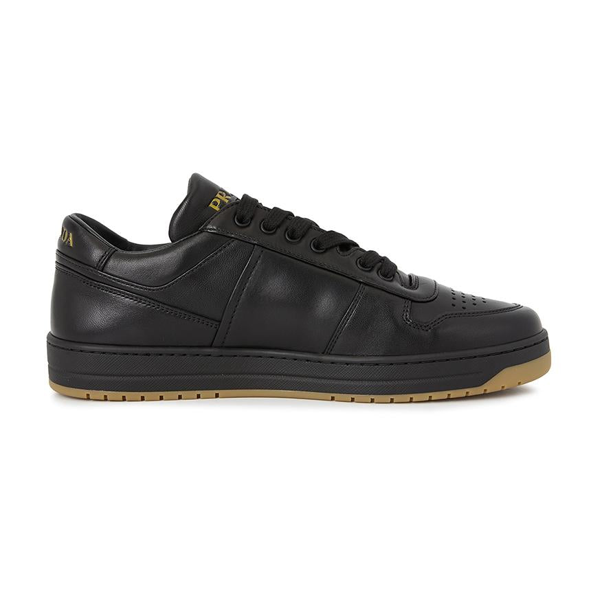 PRADA Downtown Leather Low-Top Sneakers for Men