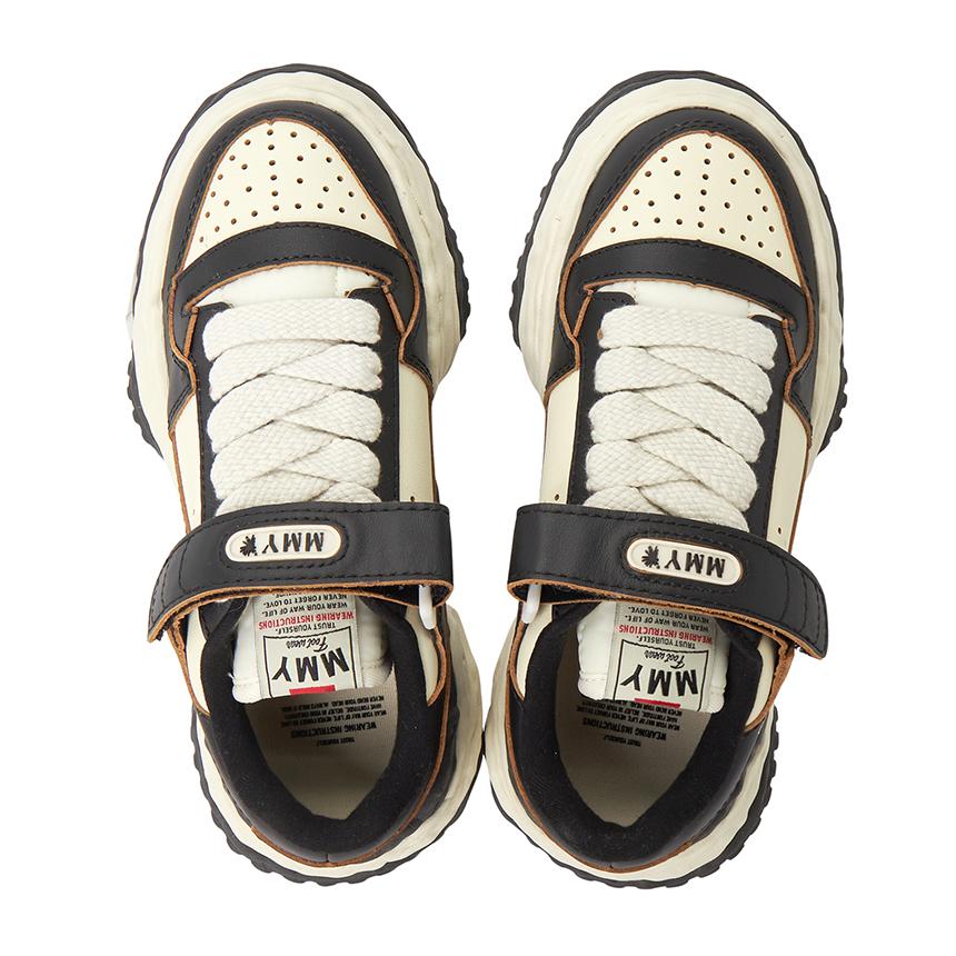 Maison Mihara Yasuhiro Kiss Original Sole Low-Top Sneakers Black White Unisex