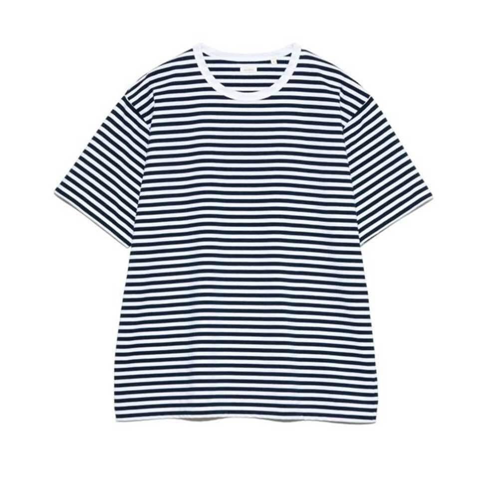 nanamica Coolmax Stripe Jersey T-Shirt S25SH120E NW