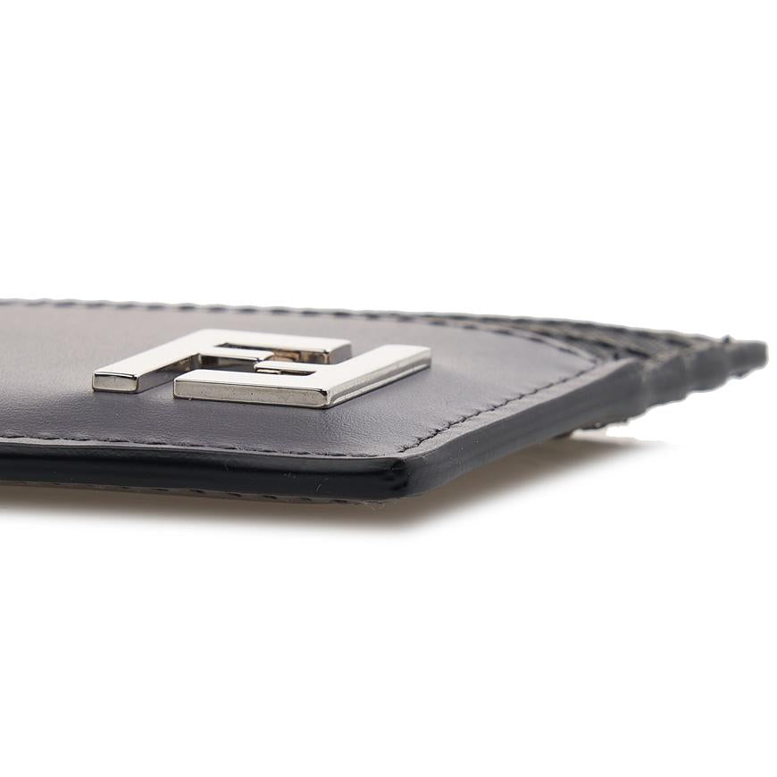 FENDI Men's Diagonal Card Holder Wallet 7M0164 AFF2 F07AL