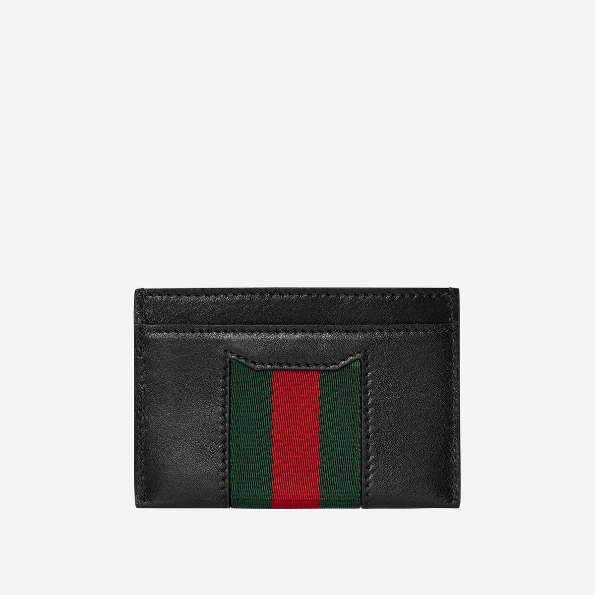 GUCCI Leather Card Holder Wallet