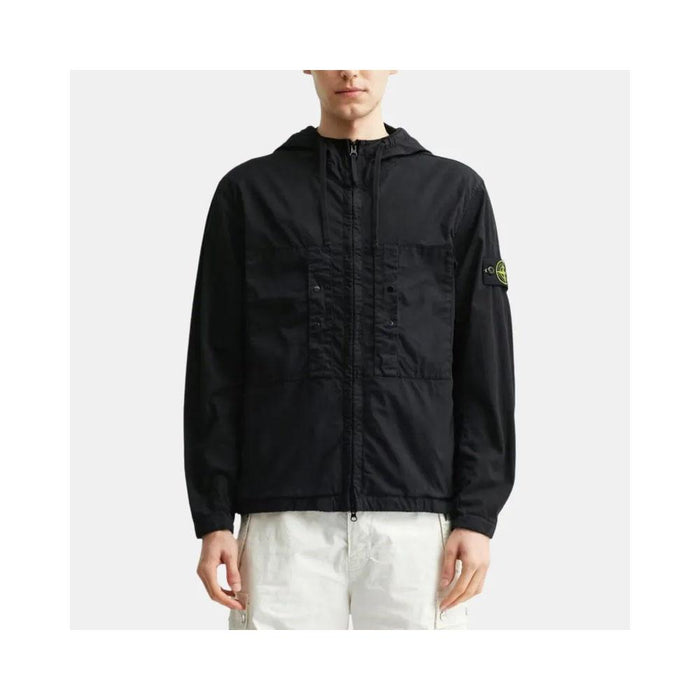 STONE ISLAND Supima Cotton Black Men’s Jacket