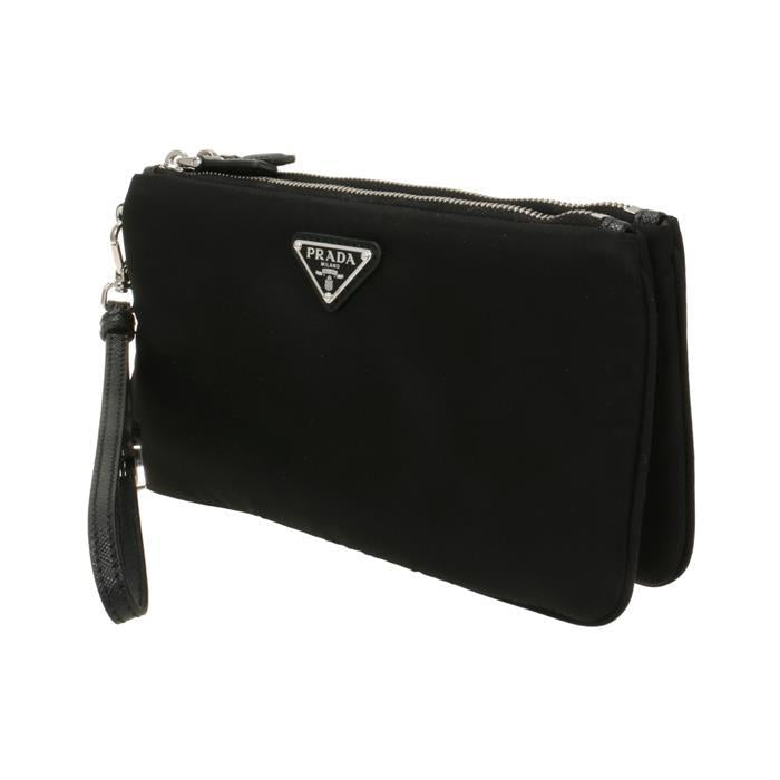 PRADA Re-Nylon Black Clutch Bag