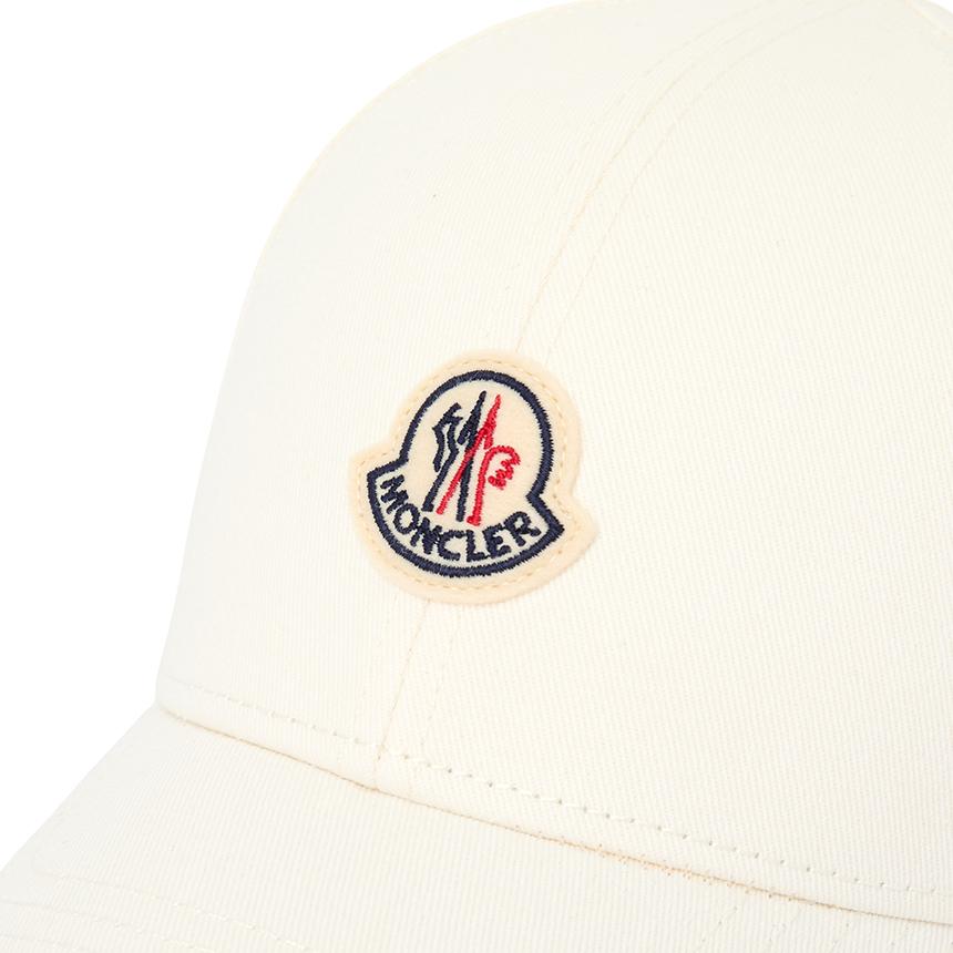 Moncler Unisex Cotton Baseball Cap Gray