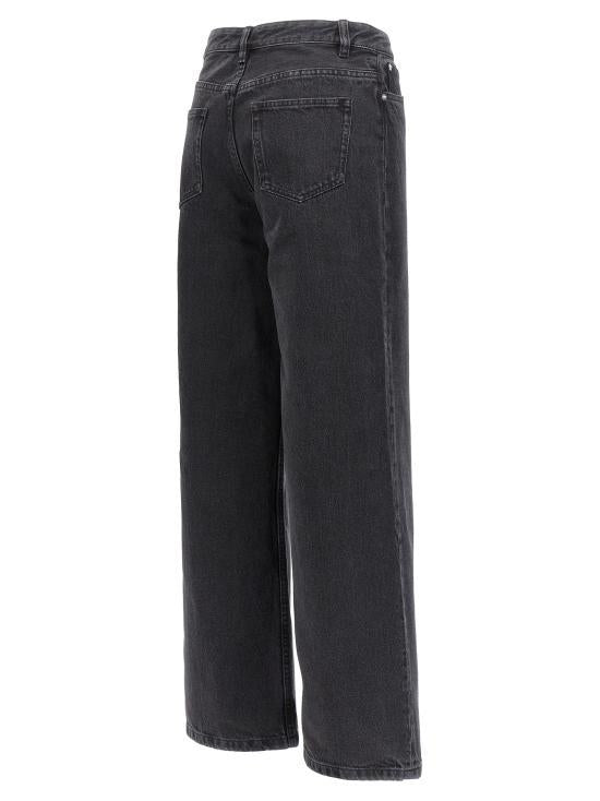 A.P.C. Elizabeth Jeans Blue Denim Pants for Women COGEXF09181LZE