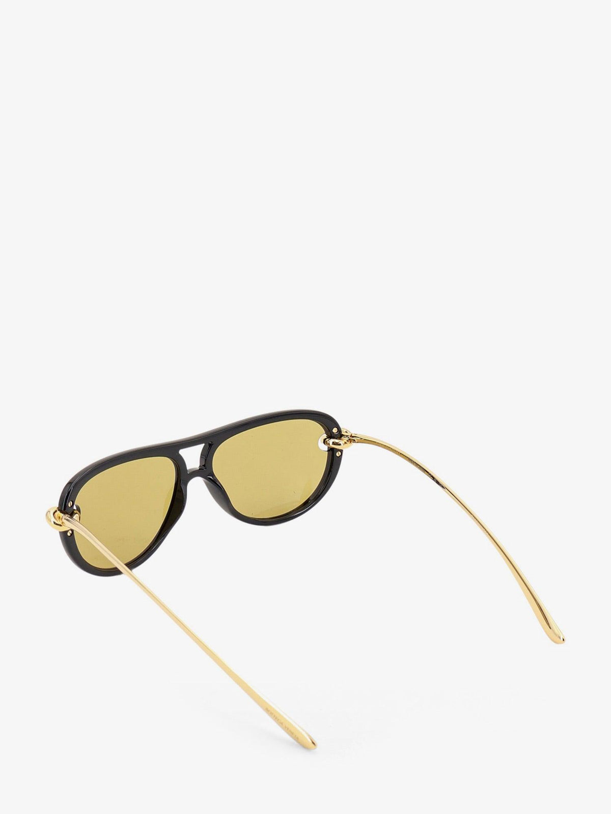 Bottega Veneta Black Acetate Cat-Eye Sunglasses