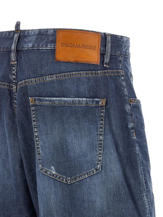 Dsquared2 Denim Short Pants Men’s Shorts S71MU0885 S30341 470 BLUE DOM