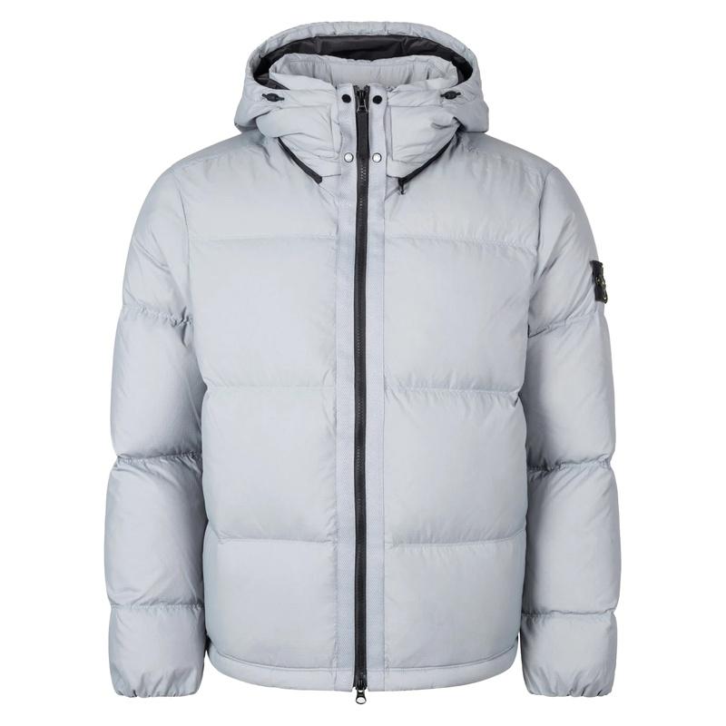STONE ISLAND Matte Ripstop Cordura Men’s Down Jacket Black