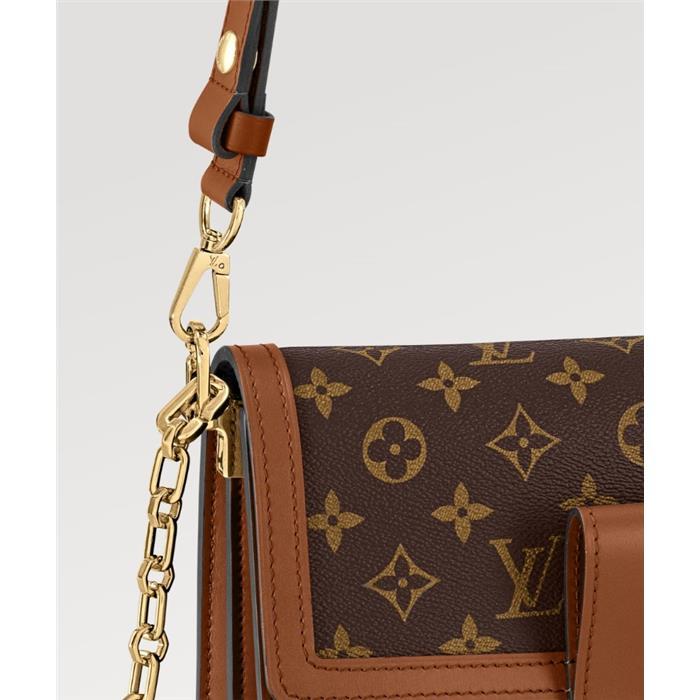 Louis Vuitton Dauphine MM Monogram Canvas Shoulder Bag M45958