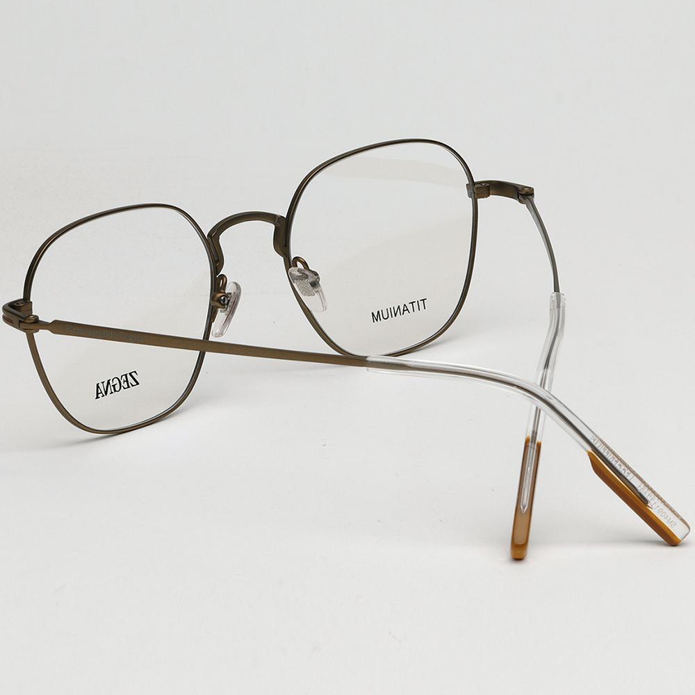 Zegna Ultra-Light Titanium Unisex Eyeglass Frames EZ5207 036