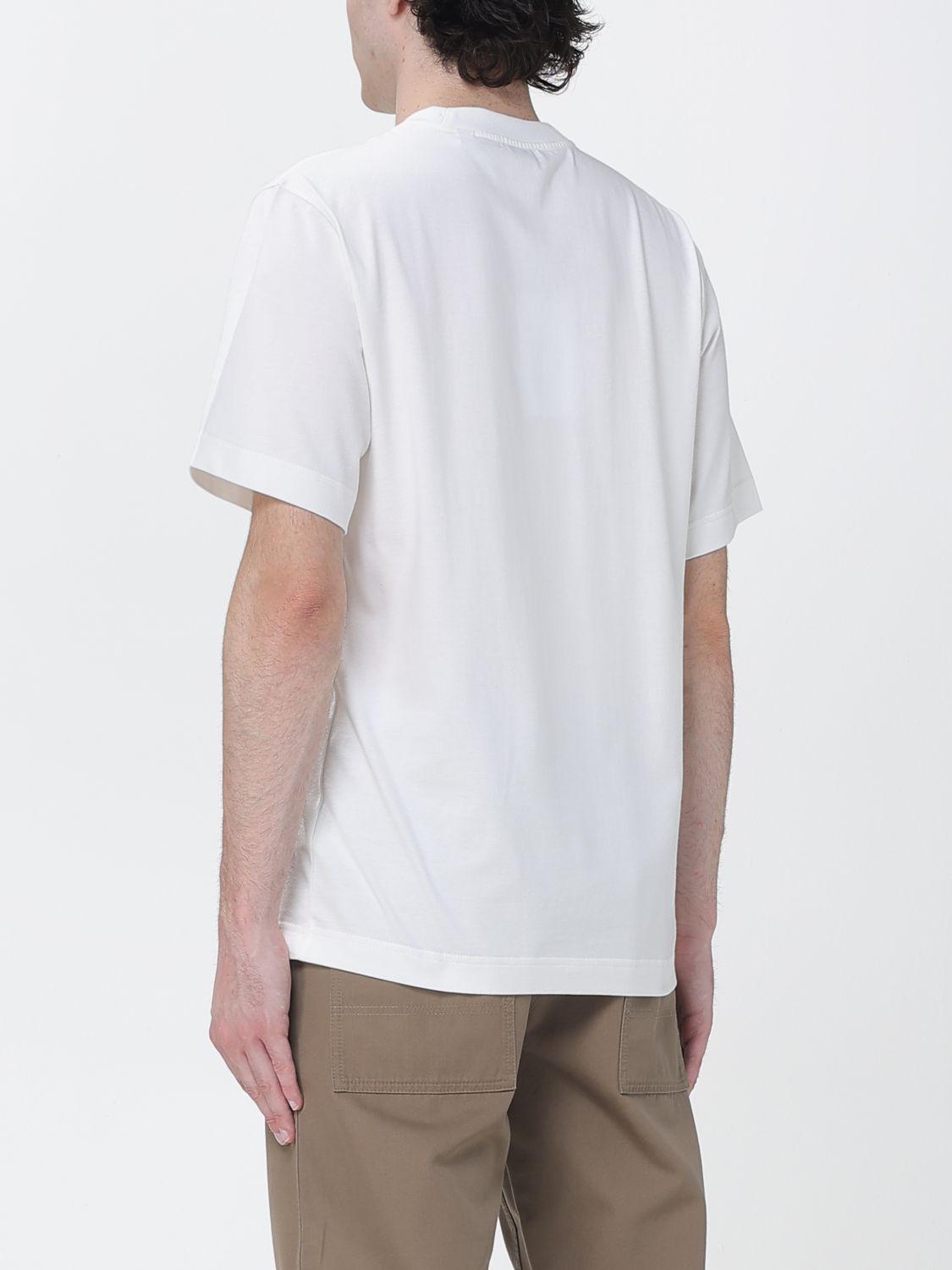 BURBERRY Short Sleeve T-Shirt Men's Cotton Black