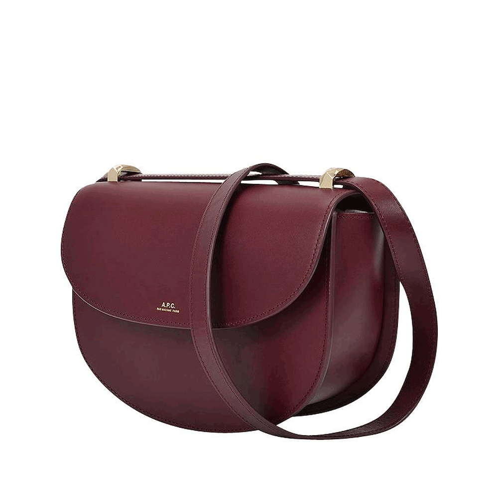 A.P.C. Geneva Leather Crossbody Shoulder Bag