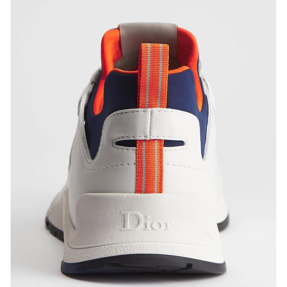 DIOR Mile Men’s Low-Top Sneakers White Leather