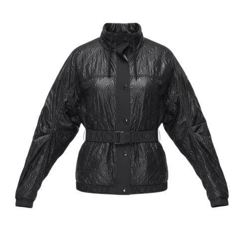 Moncler Women’s Belted Windbreaker Jacket Black