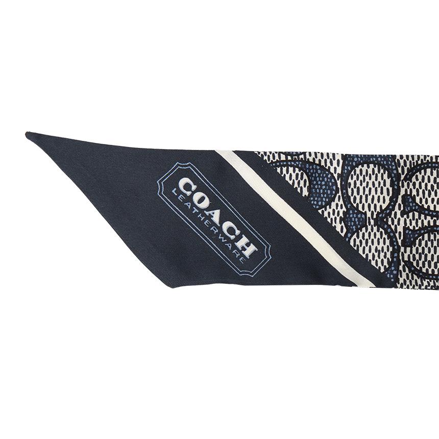 Coach Signature Women’s Silk Skinny Scarf C2783 DWP