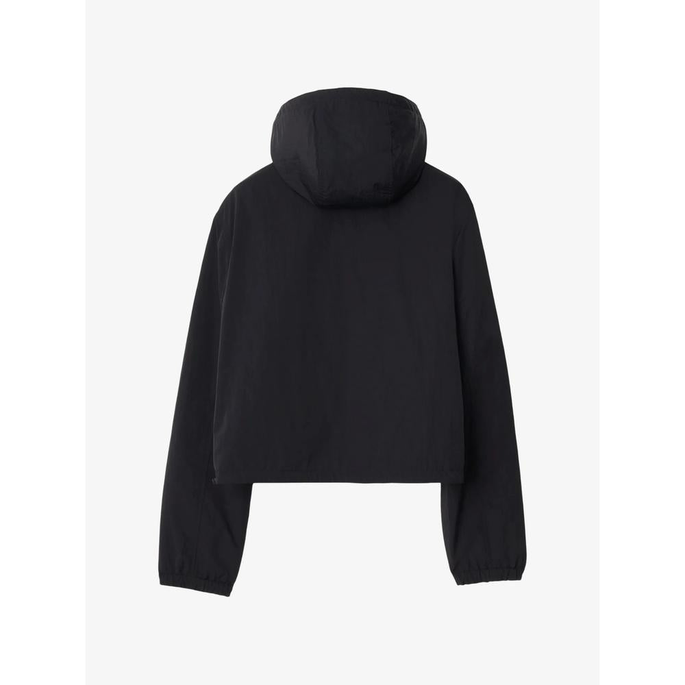 BURBERRY Check Reversible Crop Jacket for Women