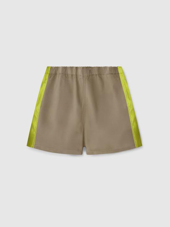 gimaguas Olive Green Jason Shorts Women’s Cotton Shorts