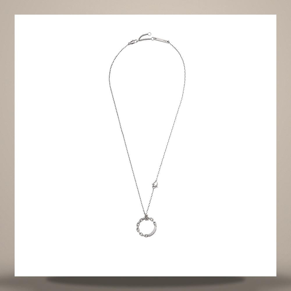 DIOR Dior Link Silver-Tone Brass Chain Necklace N3792HOMMT D000