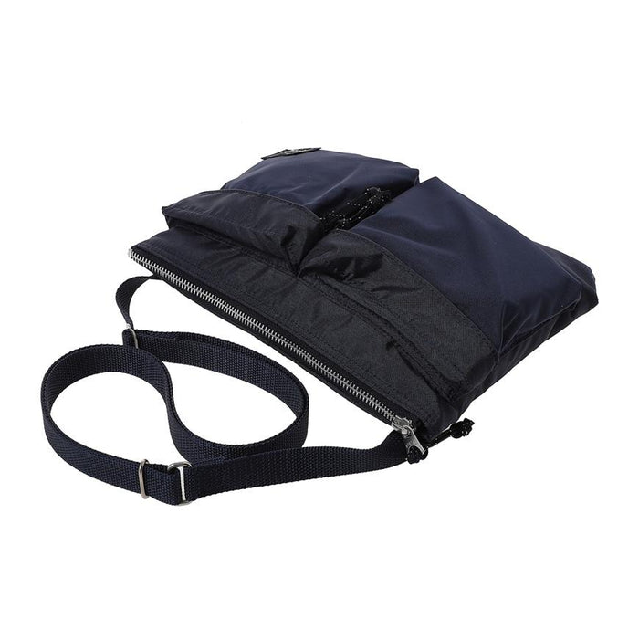 PORTER Force Shoulder Bag Unisex Crossbody Navy Nylon 05458 50