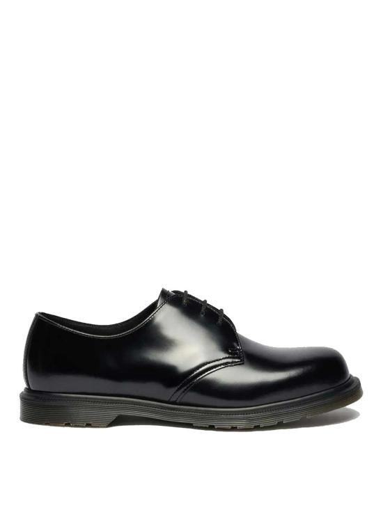 Dr.Martens Black Leather Penny Loafers 42863001 DOM