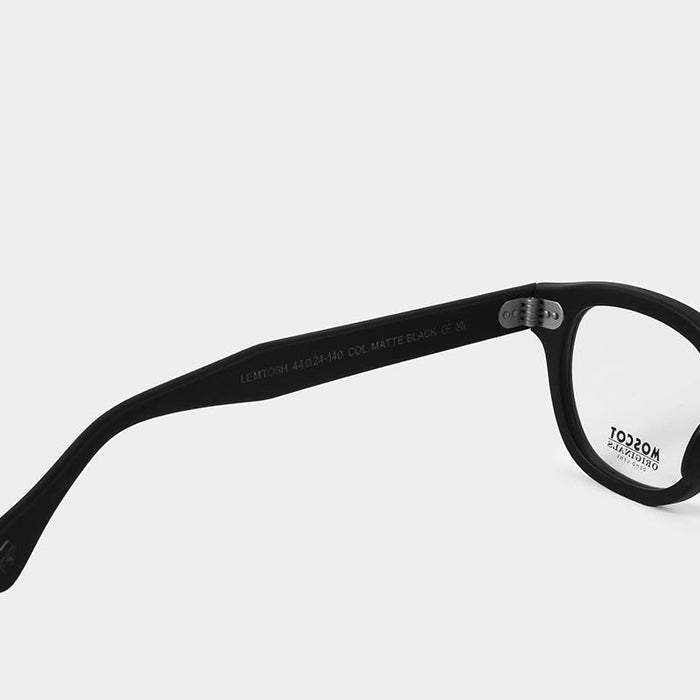 Moscot Matte Black LEMTOSH Eyeglass Frames Unisex