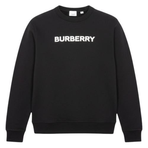 BURBERRY Logo Print Men’s Sweatshirt T-Shirt White Cotton