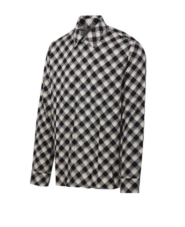 AMI Double Topstitch Classic Shirt