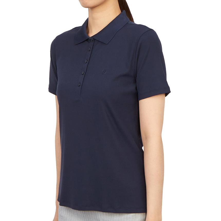 G/FORE Women’s Golf Polo Short Sleeve T-Shirt White