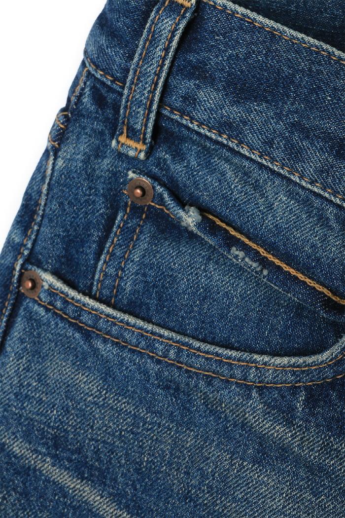CELINE Wesley Vintage Dark Union Wash Denim Jeans