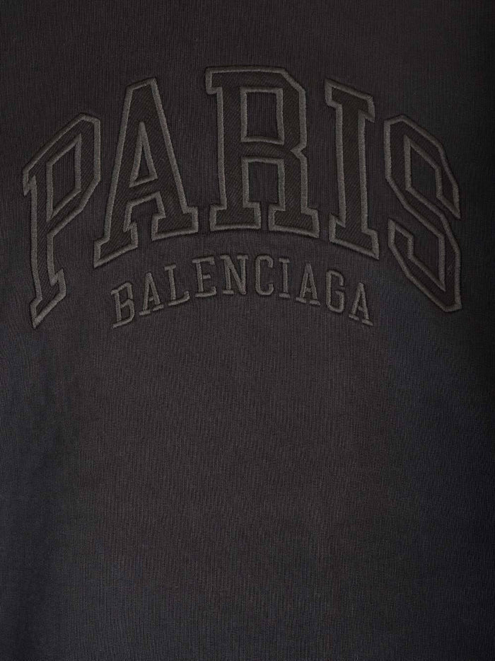 BALENCIAGA Cities Paris Sweatshirt Black Men's