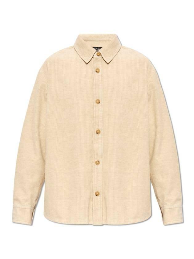 A.P.C. Surchemise Bobby Long-Sleeve Shirt COGVV H02884 AAD