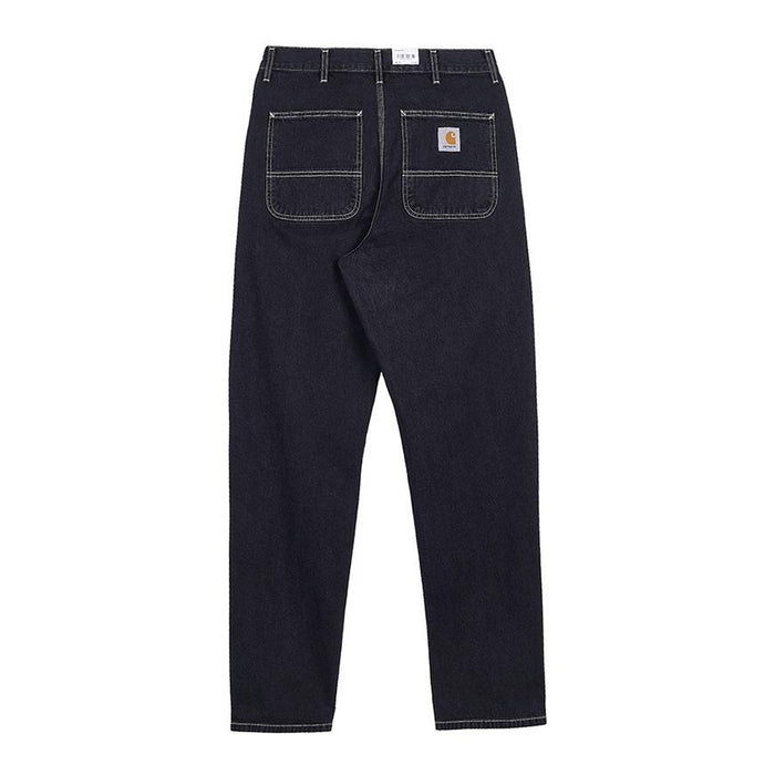 CARHARTT WIP Men’s Simple Denim Jeans Classic Pants Navy