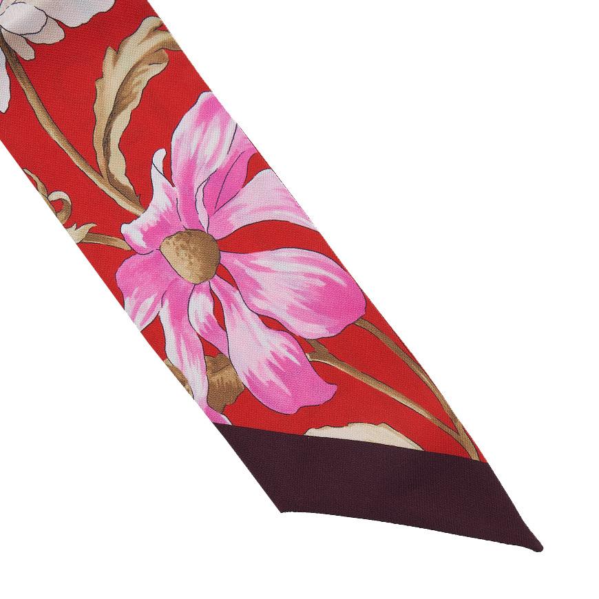 Ferragamo Women’s Silk Scarf Red Fuchsia 0780233